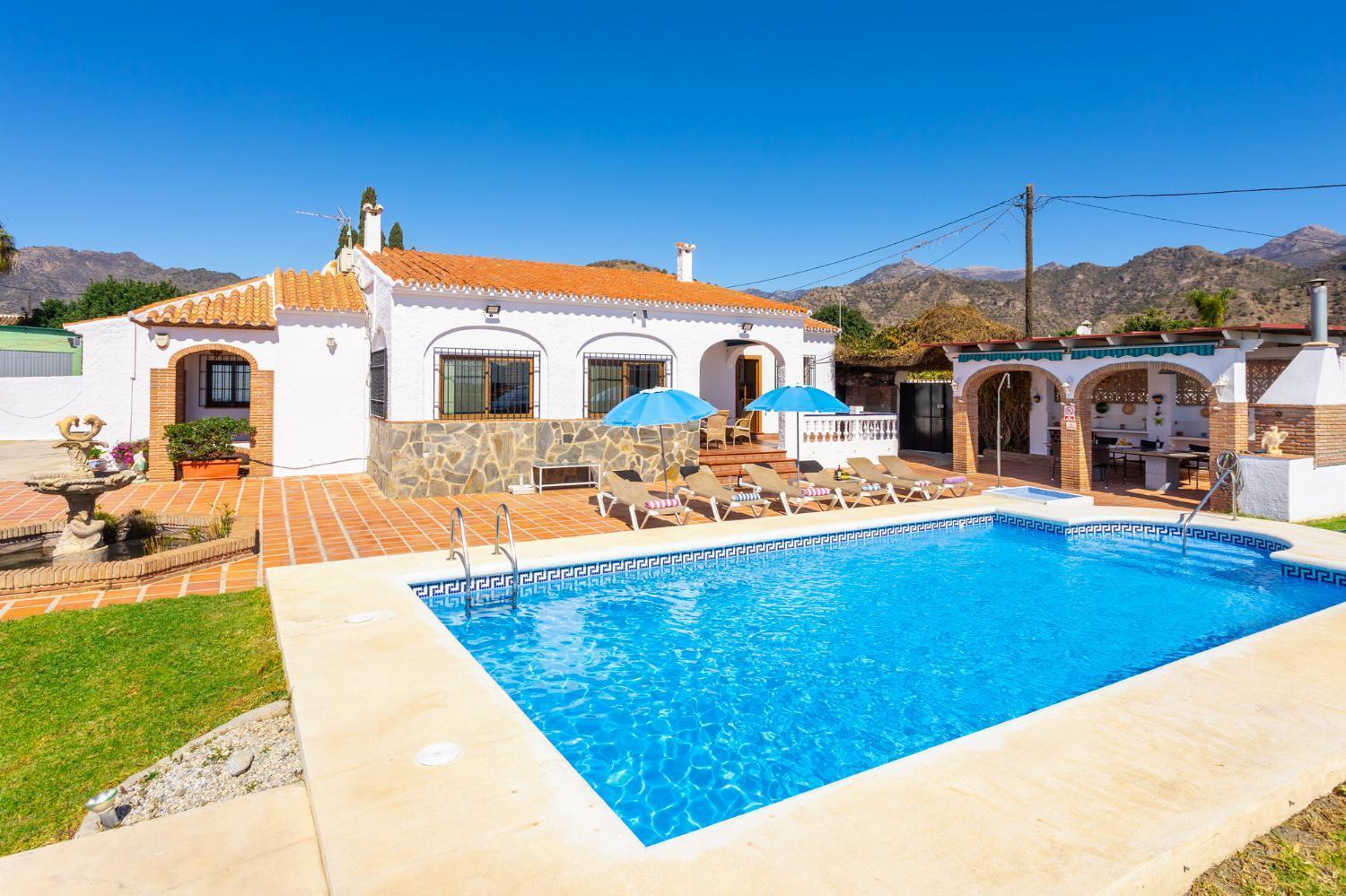 Villa Alta Vista Frigiliana Bagian luar foto