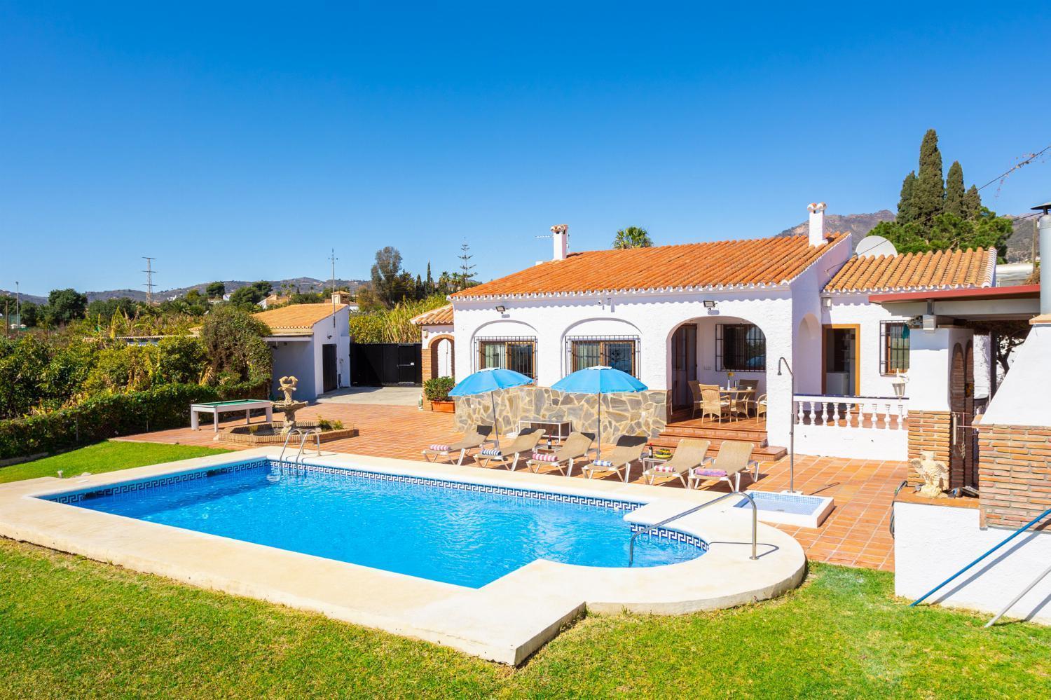 Villa Alta Vista Frigiliana Bagian luar foto
