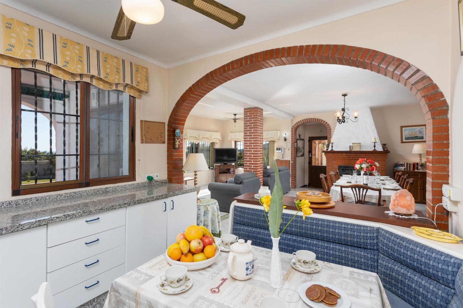 Villa Alta Vista Frigiliana Bagian luar foto