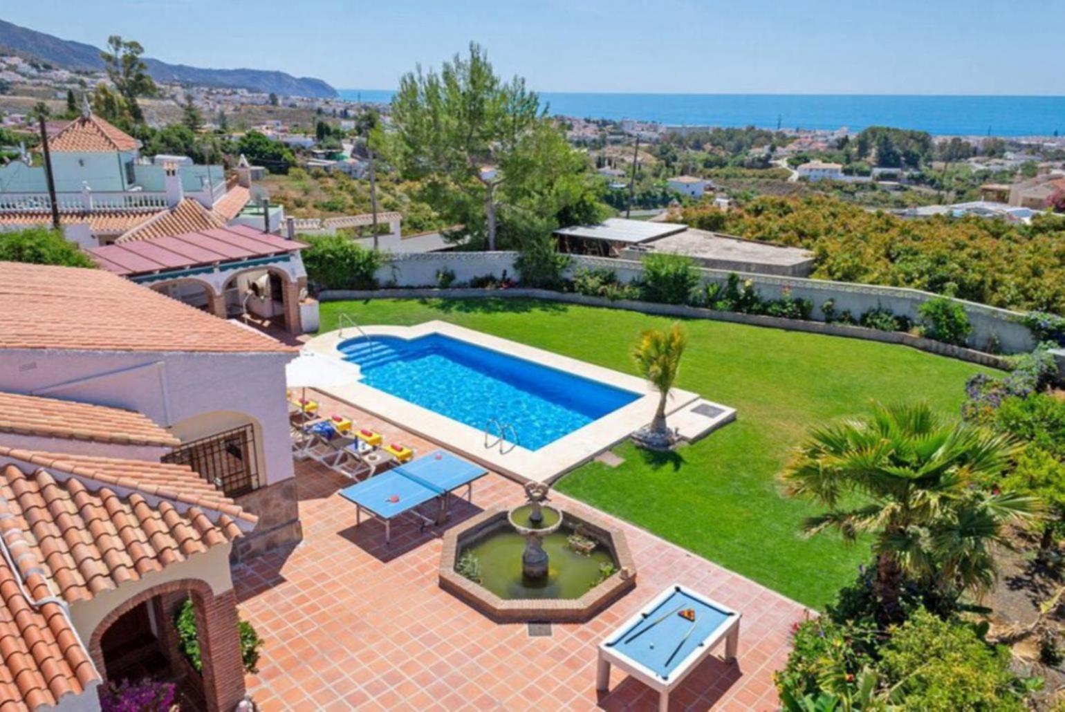 Villa Alta Vista Frigiliana Bagian luar foto