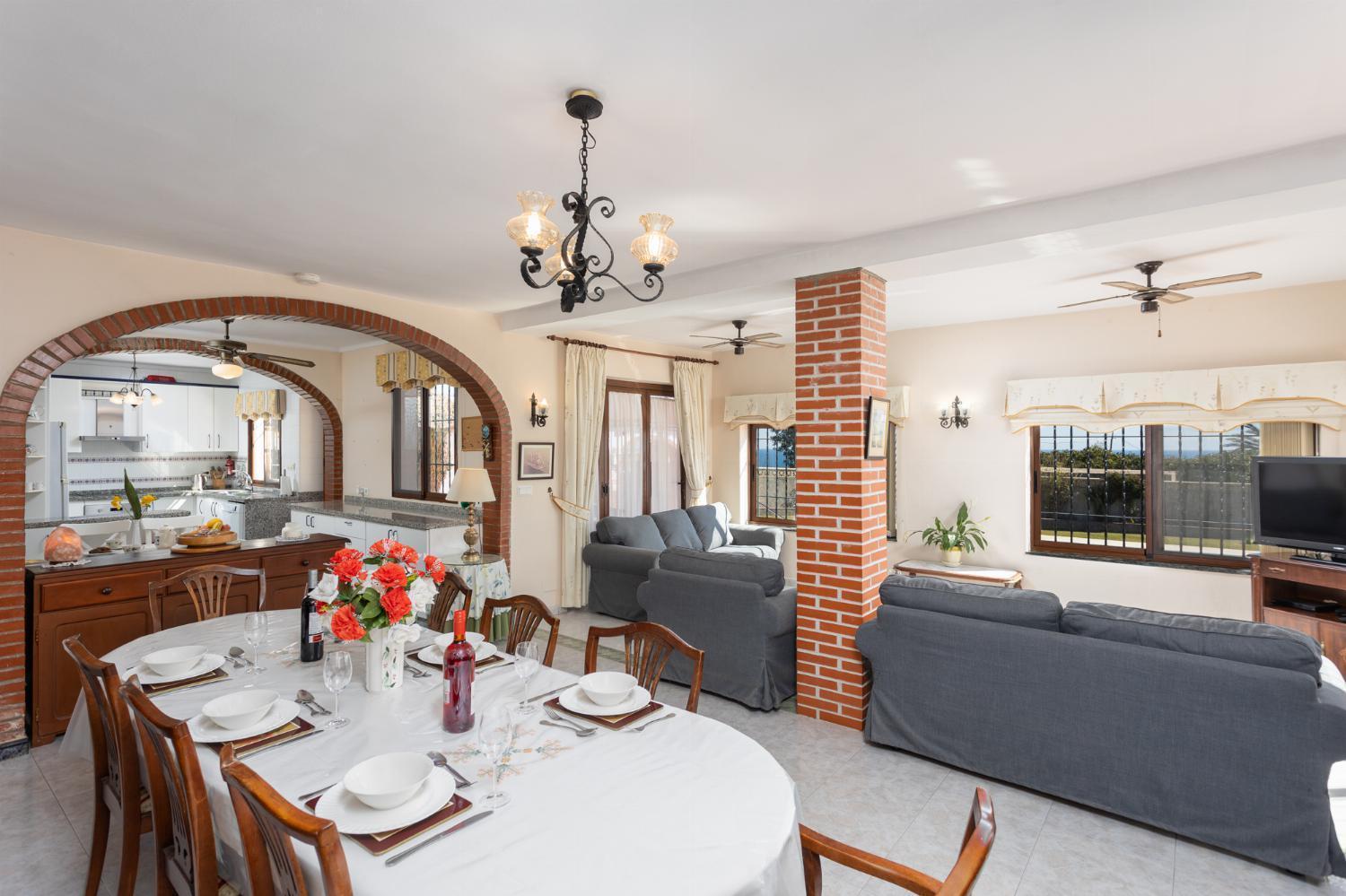 Villa Alta Vista Frigiliana Bagian luar foto
