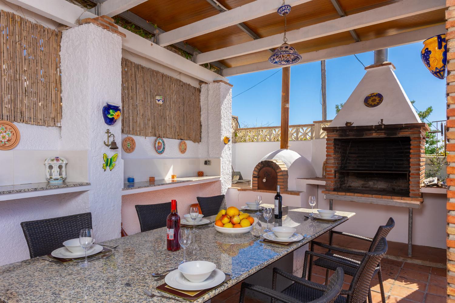 Villa Alta Vista Frigiliana Bagian luar foto