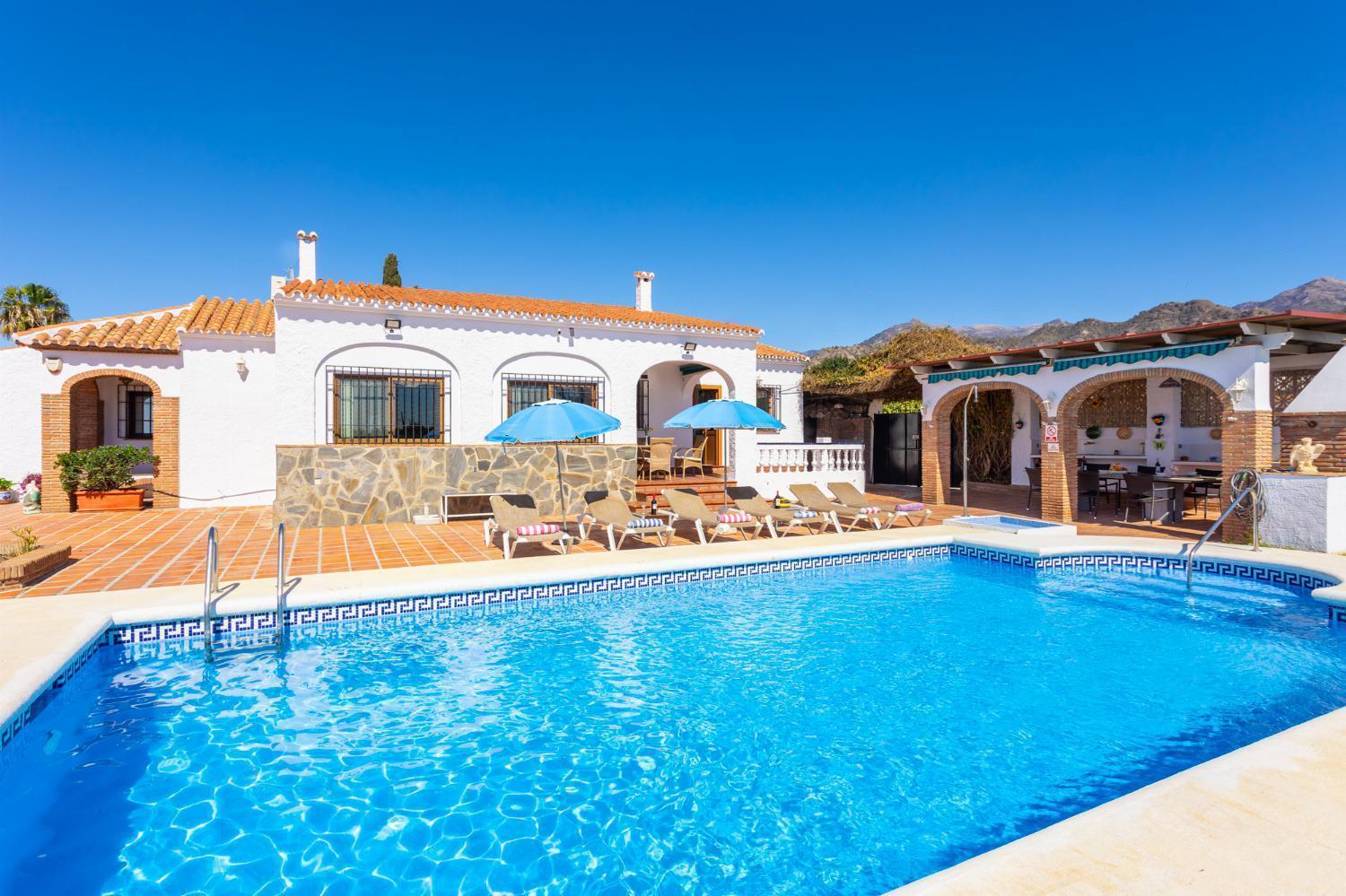 Villa Alta Vista Frigiliana Bagian luar foto